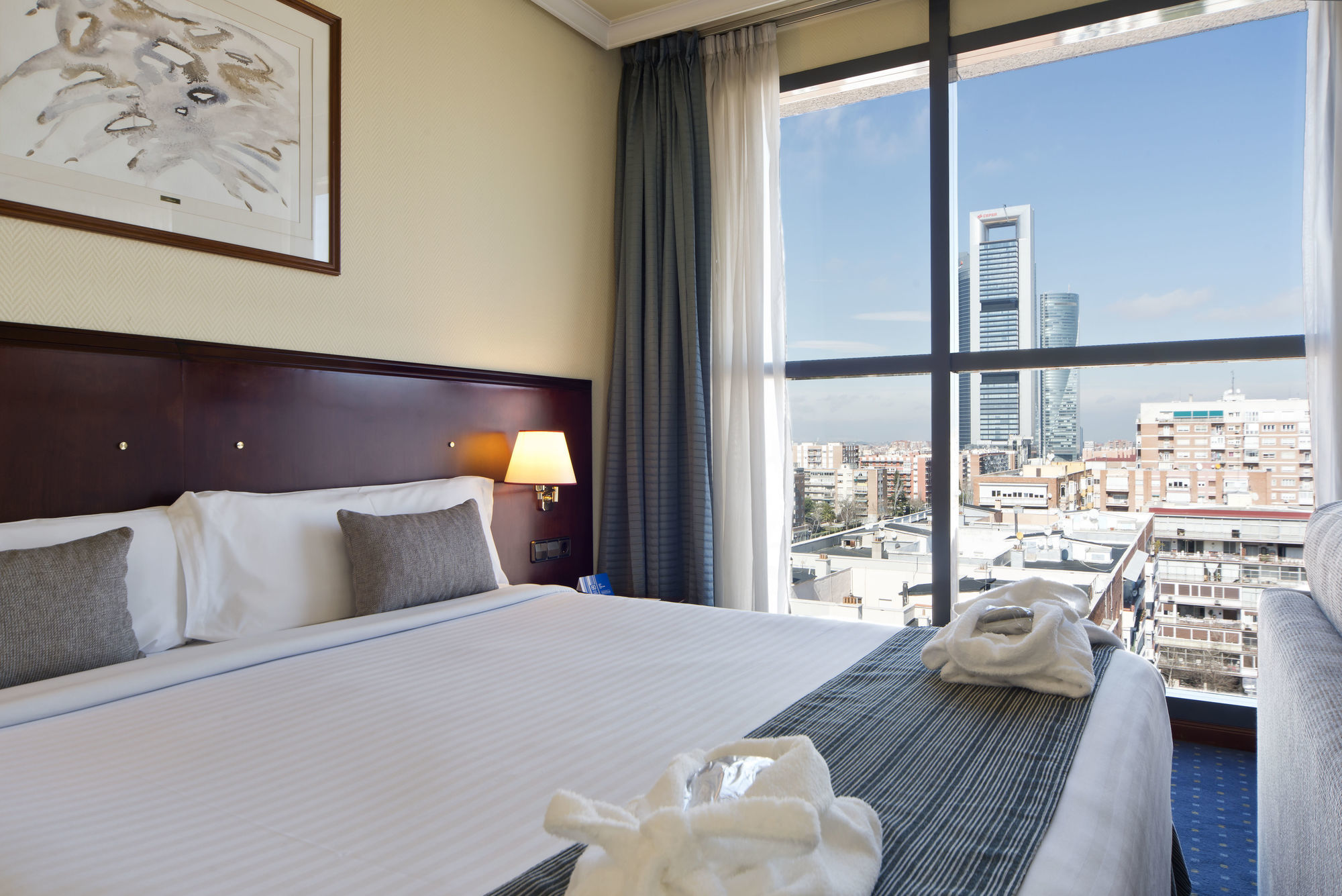 Hotel Crisol Vía Castellana Madrid Habitación foto